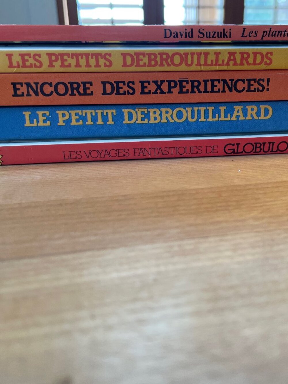 Les Débrouillards + David Suzuki - Ensemble de 5 livres scientifiques